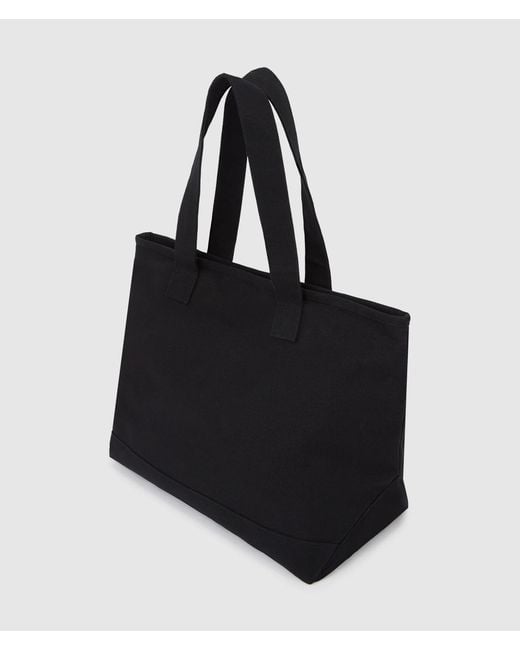 Karl Lagerfeld Black Logo Extra Large Tote Bag