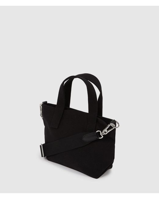 Karl Lagerfeld Black Ikon Circle Rhinestones Shopper