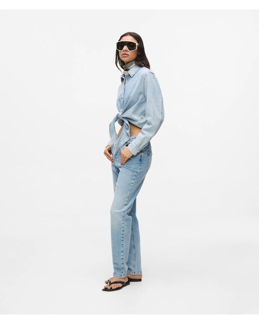 KL Jeans Blue Light Mom Jeans