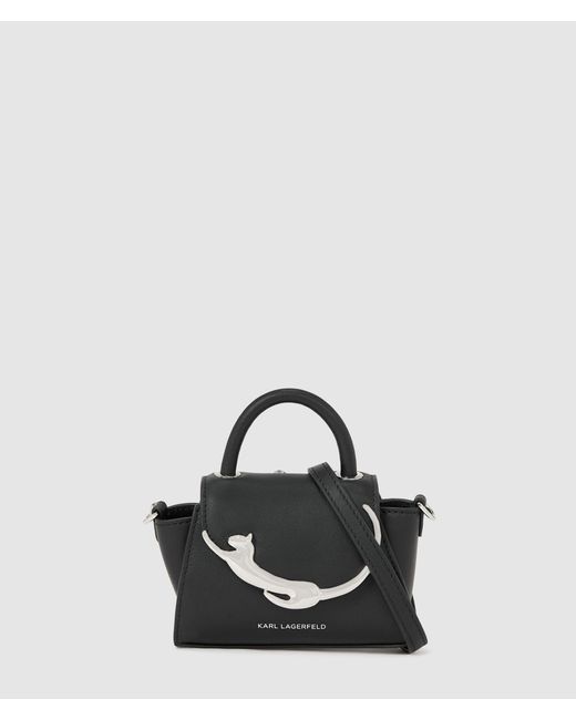 Karl Lagerfeld Black Choupette Nano Bag