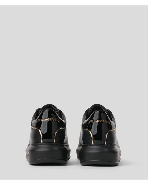 Karl Lagerfeld Black Kapri Rhinestone Sneakers