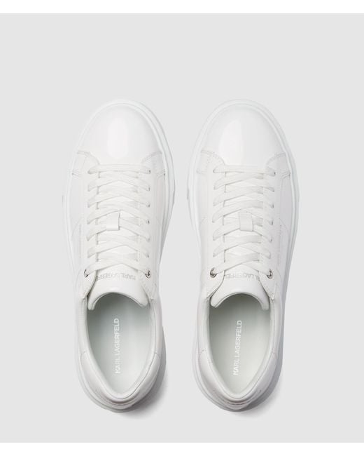 Karl Lagerfeld White Maxi Kup Sneakers for men