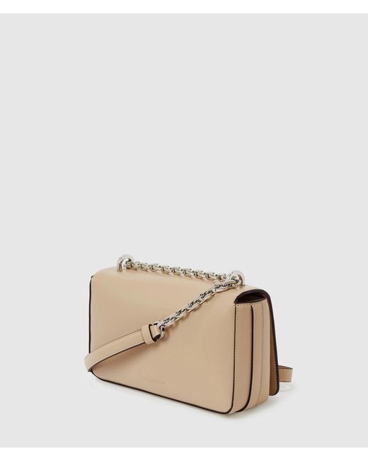 Karl Lagerfeld Natural K/Signature Small Crossbody Bag