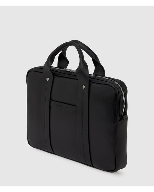 Mallette Avec Écusson Monogram, Homme, Taille Karl Lagerfeld pour homme en coloris Black