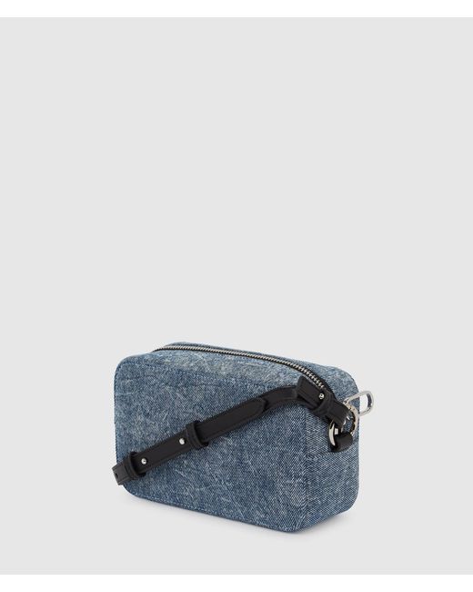 KL Jeans Blue Denim Chain Camera Bag