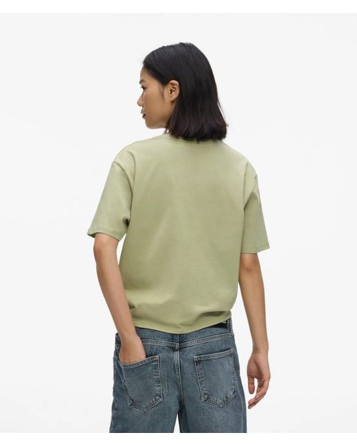 KL Jeans Green Regular‑Fit Tie Detail T-Shirt