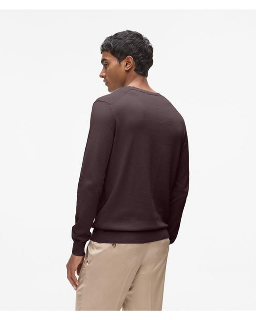 Karl Lagerfeld Red Kameo Crewneck Sweater for men