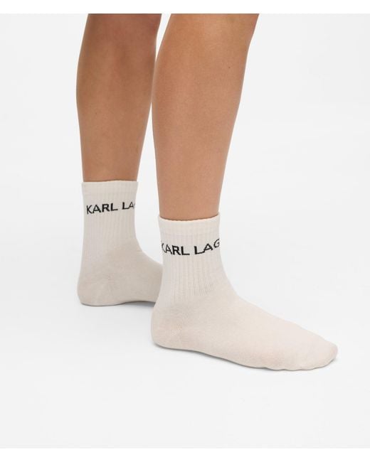 Karl Lagerfeld White Logo Pajama Gift Set