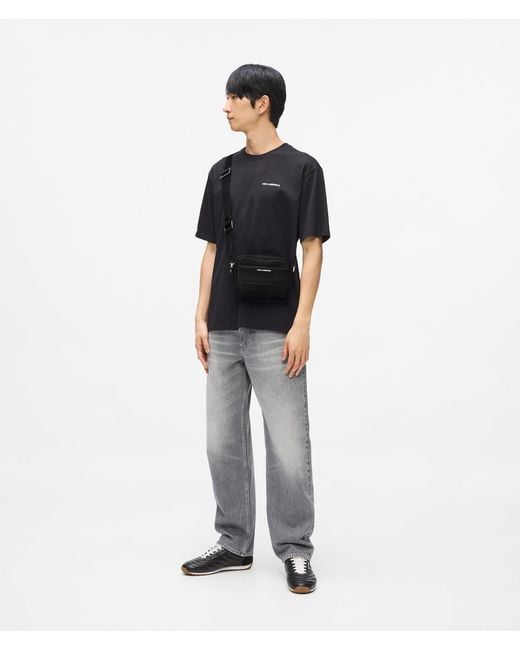 Sac Pour Appareil Photo Avec Logo Minimaliste, Homme, Taille Karl Lagerfeld pour homme en coloris Black