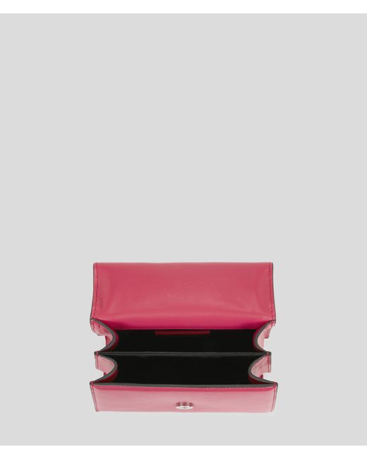 Karl Lagerfeld Pink K/signature Small Crossbody Bag