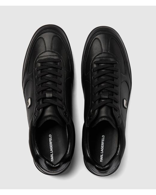 Karl Lagerfeld Black Ikon Nft Patch Sneakers for men