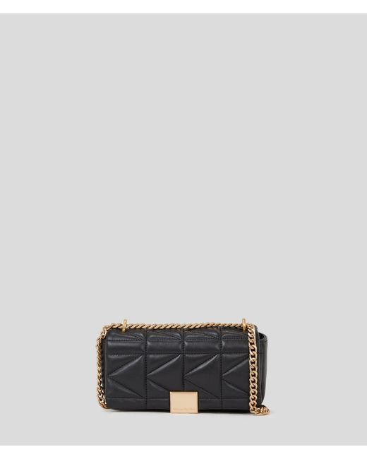 Karl Lagerfeld Black K/Kuilt Small Crossbody Bag