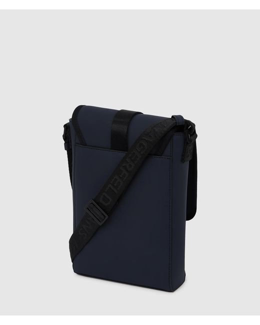 KL Jeans Beschichtete Reporter-Tasche, Herren, Größe in Blue für Herren