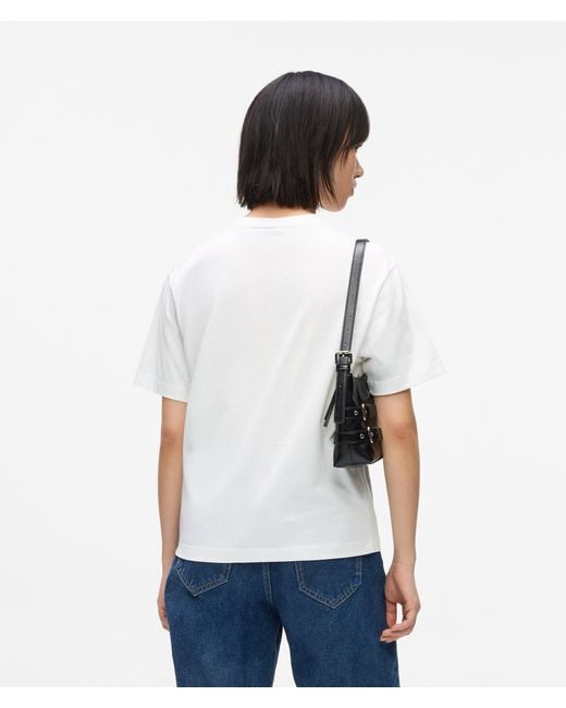 KL Jeans White K Artwork T-Shirt