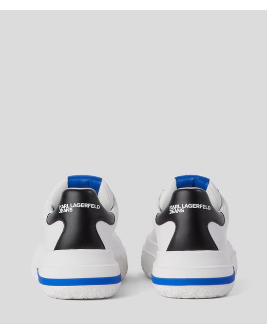 KL Jeans White Leather Sneakers for men