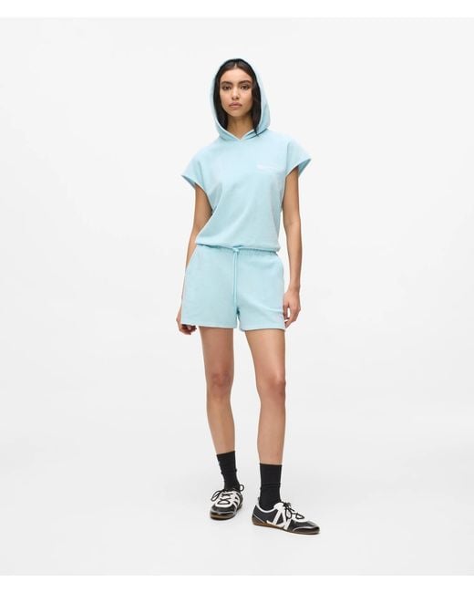 KL Jeans Blue Logo Toweling Shorts