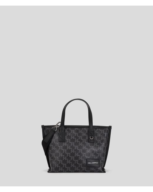Karl Lagerfeld Black K/voyage Small Tote Bag
