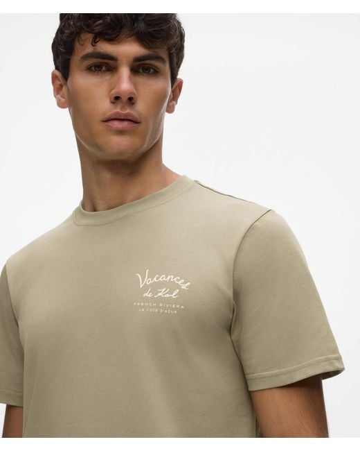 Karl Lagerfeld Green Vacances De Karl Loungewear T-Shirt for men