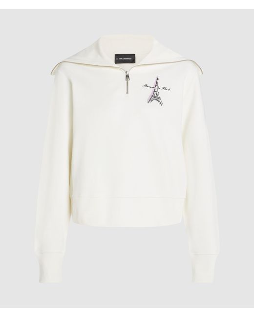 Karl Lagerfeld White , Woman, Beige, Size: L