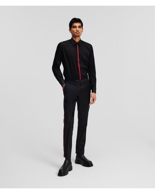 Karl Lagerfeld Black Shirt Modern Fit for men