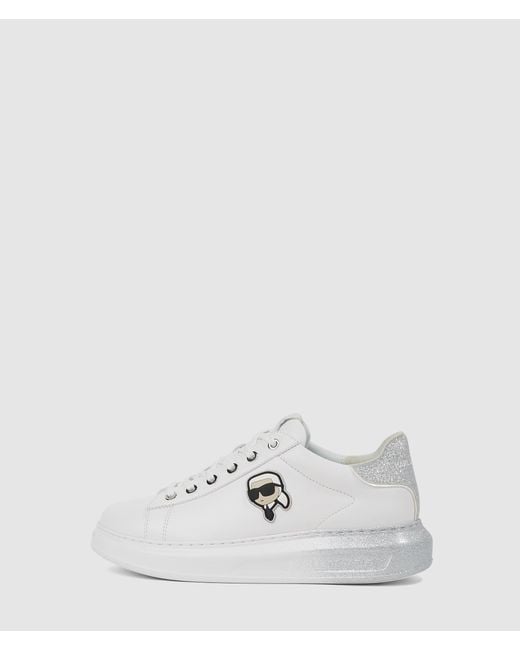 Karl Lagerfeld White Ikon Nft Kapri Ombre Sneakers