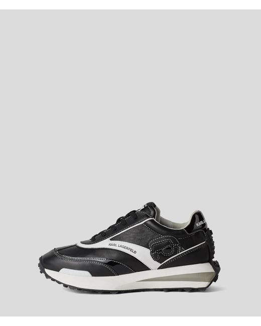 Karl Lagerfeld Black K/ikonik Nft Zone Low Sneakers