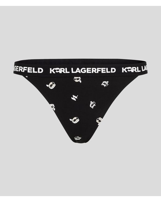 Karl Lagerfeld Black Karl Ikonik Briefs