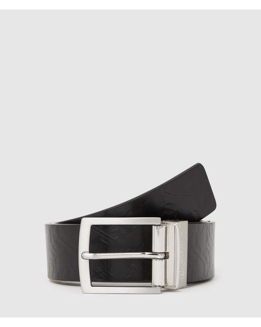 KL Jeans Multicolor Monogram Reversible Belt for men