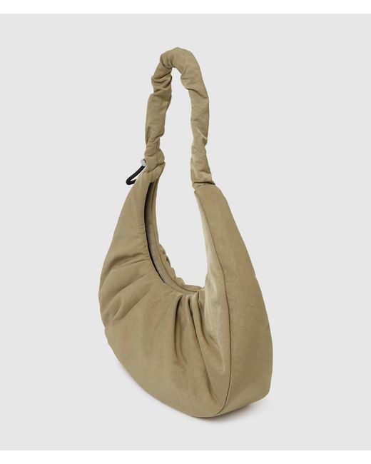 KL Jeans Natural Gathered Hobo Bag