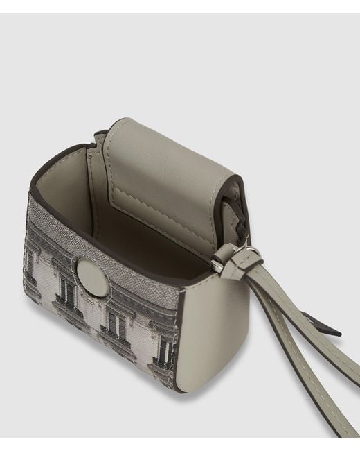 Étui Pour Airpods Exclusif Maison De Karl, Femme, Taille Karl Lagerfeld en coloris Metallic