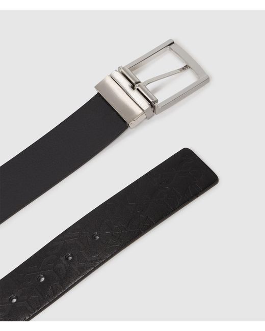 KL Jeans Multicolor Monogram Reversible Belt for men