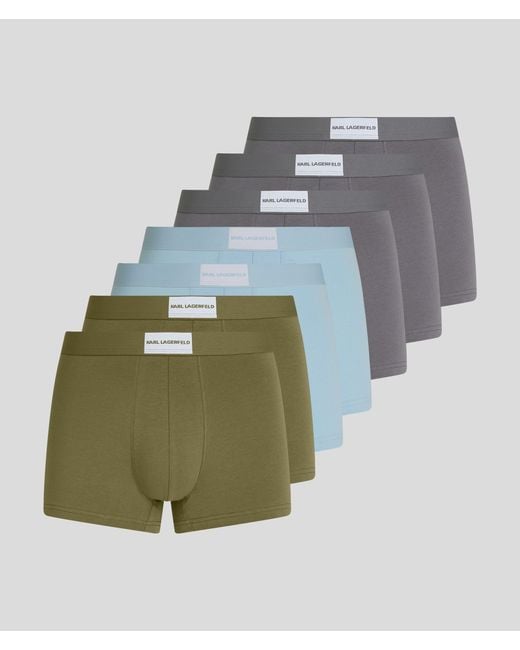 Karl Lagerfeld Multicolor Logo Trunks – 7-Pack for men