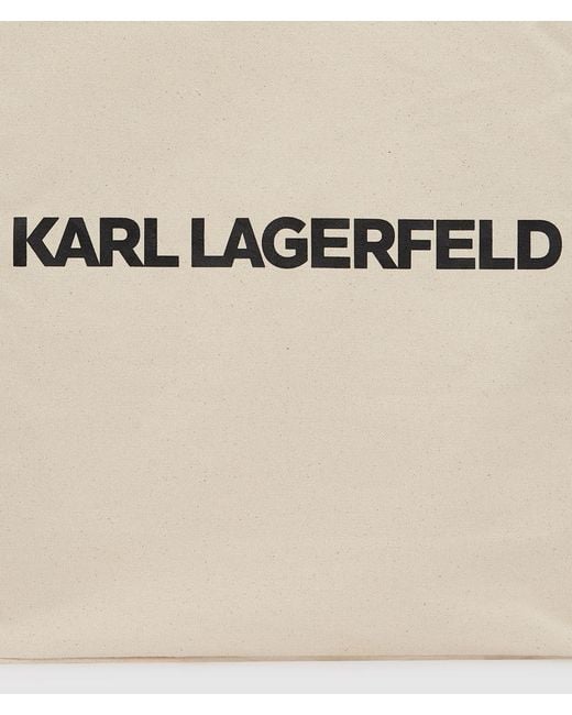 Sac En Toile Haut Avec Logo, Homme, Taille Karl Lagerfeld pour homme en coloris Natural