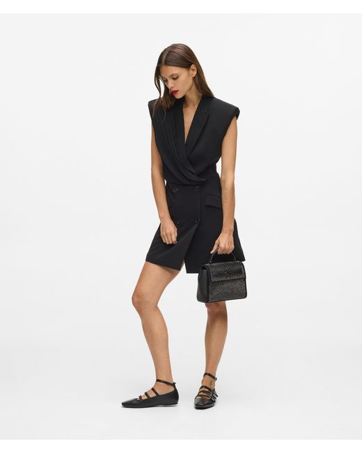 Karl Lagerfeld Blue Karl Dna Blazer Dress