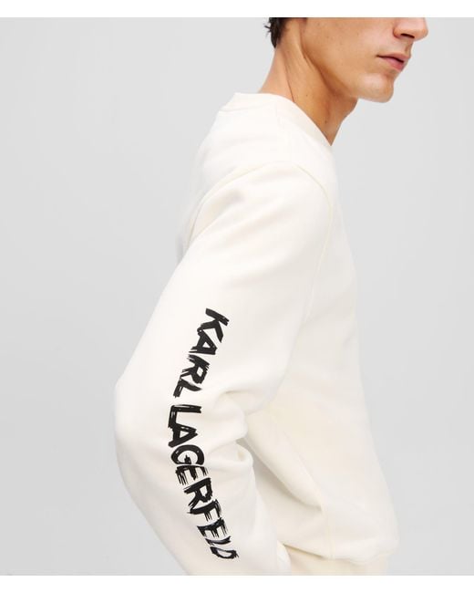 Karl Lagerfeld Natural Ikon Sweatshirt for men