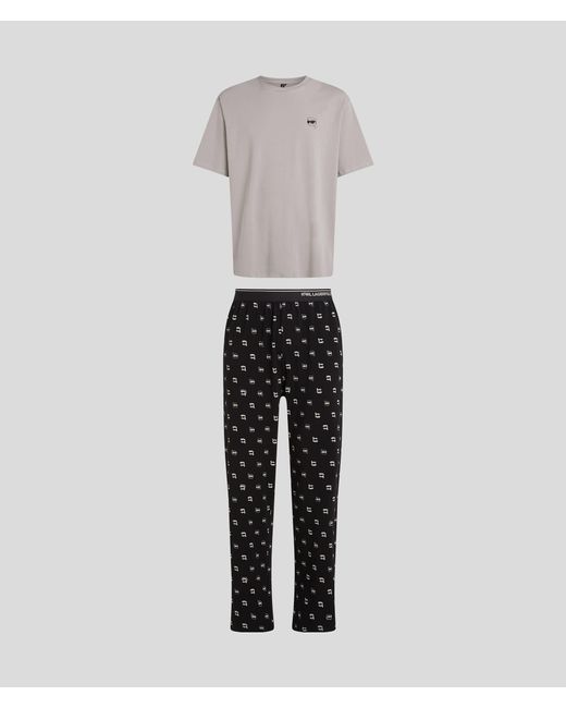 Karl Lagerfeld , Man, Multicoloured, Size: L in White für Herren