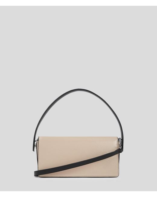 Karl Lagerfeld Natural Faux-leather Crossbody Bag