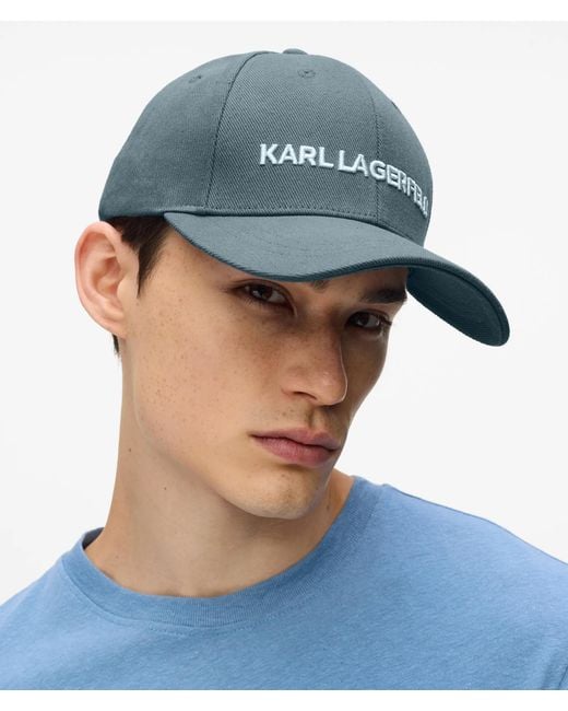 Karl Lagerfeld Blue K/Essential Cap for men