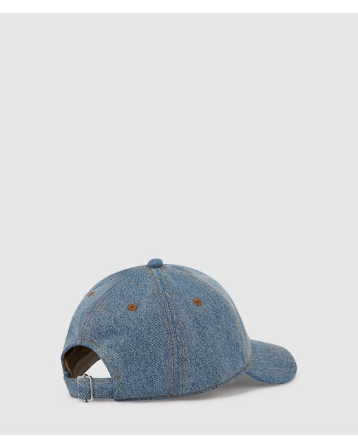 KL Jeans Blue Denim Logo Cap for men