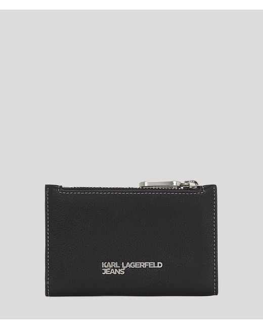 KL Jeans Black Chain Bifold Wallet