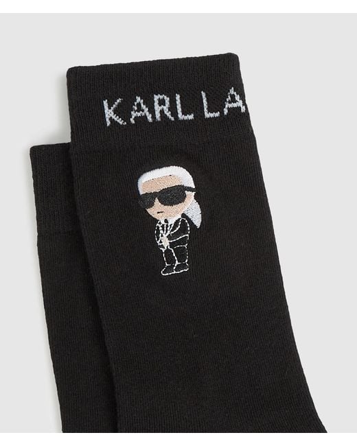 Karl Lagerfeld Multicolor Ikon Socks – 3-Pack
