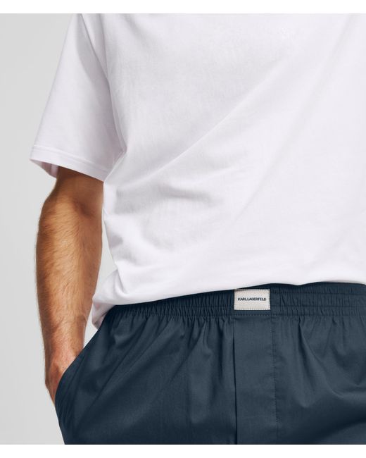 Karl Lagerfeld , Man, Multicoloured, Size: L in White für Herren