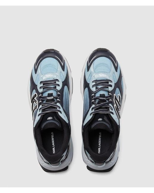 Karl Lagerfeld White Orion Sidetrim Overlay Sneakers for men