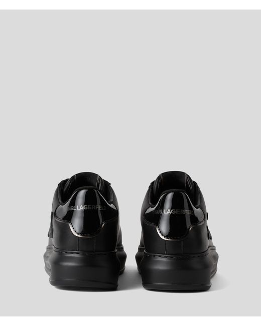 Karl Lagerfeld Black Kapri Signia Low Sneakers