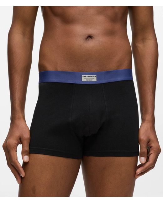 Karl Lagerfeld Black Days Of The Week Trunks – 7-Pack for men