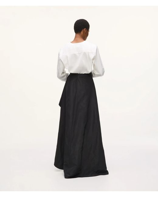 Karl Lagerfeld White Kl Studio Ruffle Skirt