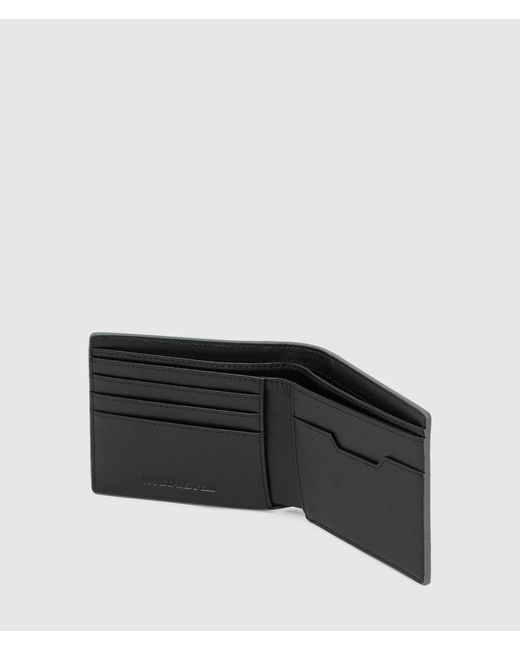 Karl Lagerfeld Green K/Monogram Leather Wallet for men