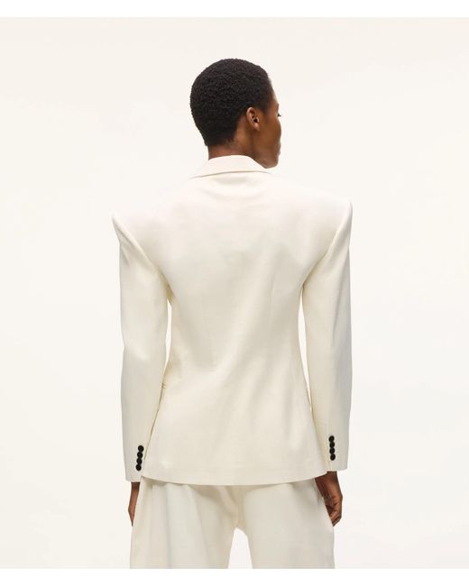 Karl Lagerfeld Natural Kl Studio Structured Blazer