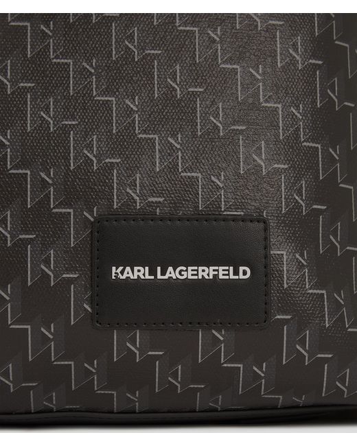 Karl Lagerfeld Black K/voyage Tote Bag