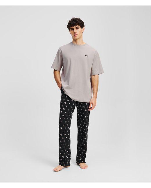 Karl Lagerfeld , Man, Multicoloured, Size: L in White für Herren